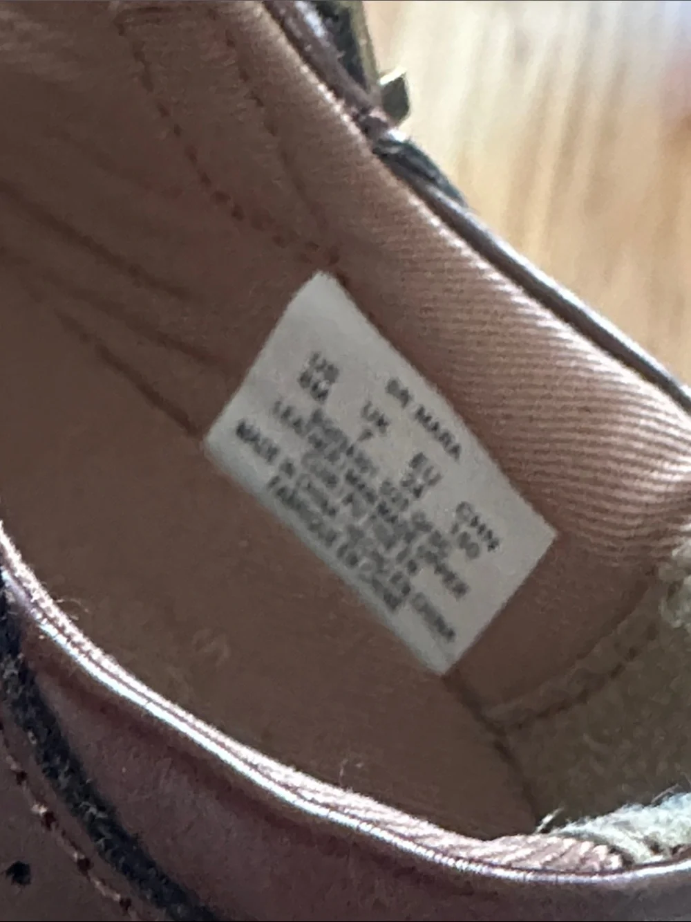 Stride Rite Brown Mary Jane Buckle Shoes